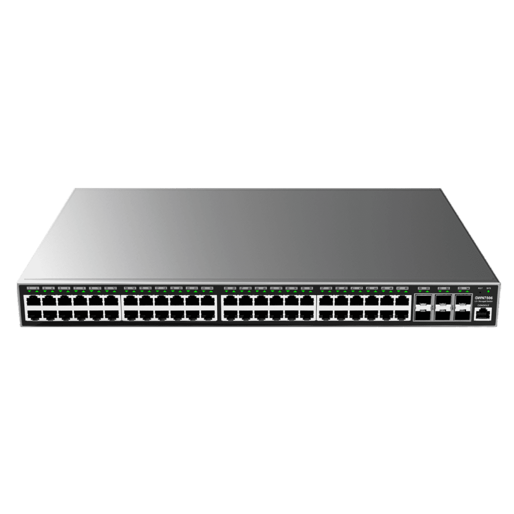 Switch 28 cổng Layer 2+ GWN7803 » Grandstream Việt Nam